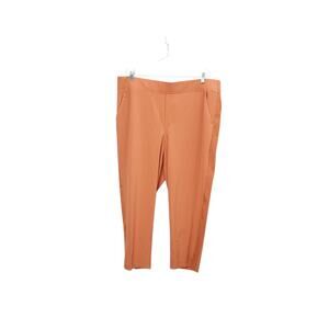 ATHLETA Pumpkin Spice Brooklyn Travel Career Pants Sz 22